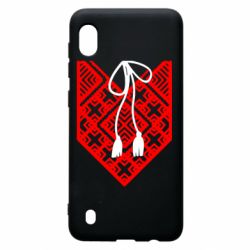 Чехол для Samsung A10 Вишиванка з зав'язкою - PrintSalon