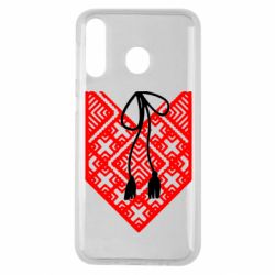 Чехол для Samsung M30 Вишиванка з зав'язкою - PrintSalon