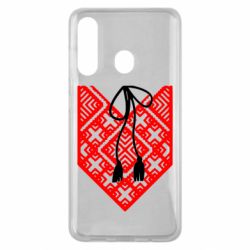 Чехол для Samsung M40 Вишиванка з зав'язкою - PrintSalon