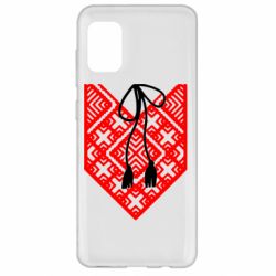 Чехол для Samsung A31 Вишиванка з зав'язкою - PrintSalon