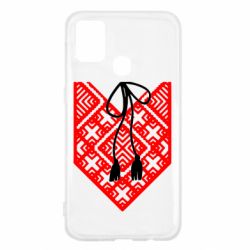 Чехол для Samsung M31 Вишиванка з зав'язкою - PrintSalon