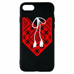 Чехол для iPhone 7 Вишиванка з зав'язкою - PrintSalon
