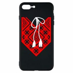 Чехол для iPhone 7 Plus Вишиванка з зав'язкою - PrintSalon