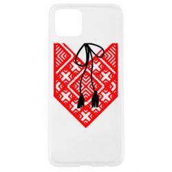 Чехол для Oppo A92s Вишиванка з зав'язкою - PrintSalon