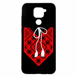 Чехол для Xiaomi Redmi Note 9/Redmi 10X Вишиванка з зав'язкою - PrintSalon