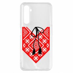 Чехол для Realme 6 Pro Вишиванка з зав'язкою - PrintSalon