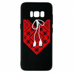 Чехол для Samsung S8 Вишиванка з зав'язкою - PrintSalon