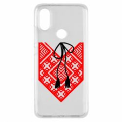 Чехол для Xiaomi Mi A2 Вишиванка з зав'язкою - PrintSalon