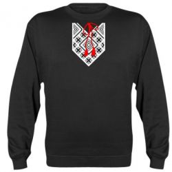 Cвитшот Вишиванка з зав'язкою - PrintSalon