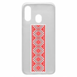 Чехол для Samsung A40 Вишиванка - PrintSalon