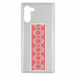 Чехол для Samsung Note 10 Вишиванка - PrintSalon