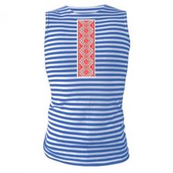 Майка-тельняшка Вишиванка - PrintSalon