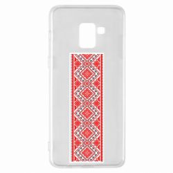 Чехол для Samsung A8+ 2018 Вишиванка - PrintSalon