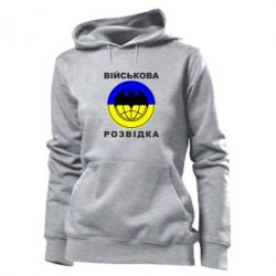 Женское худи Військова розвідка України