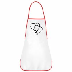 Фартук Влюбленные сердца - PrintSalon