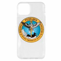 Чехол для iPhone 14 Plus Военная разведка Украина, сова - PrintSalon