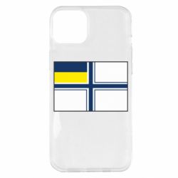 Чехол для iPhone 14 Plus Военно-морской флаг ВСУ