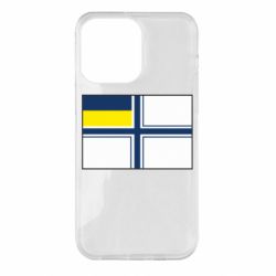 Чехол для iPhone 14 Pro Max Военно-морской флаг ВСУ - PrintSalon