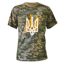 Камуфляжная футболка Вогняний Герб