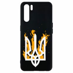 Чехол для Oppo A91/Reno3 Вогняний Герб - PrintSalon
