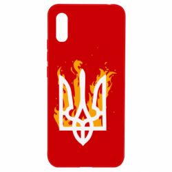 Чехол для Xiaomi Redmi 9a Вогняний Герб - PrintSalon