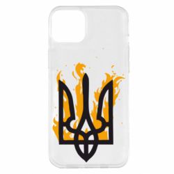 Чехол для iPhone 14 Plus Вогняний Герб - PrintSalon