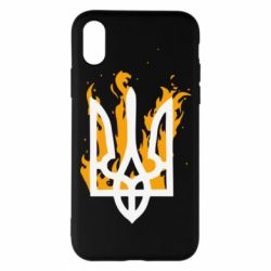 Чехол для iPhone X/Xs Вогняний Герб - PrintSalon