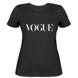 Женская футболка Vogue - PrintSalon