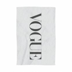Полотенце с принтом Vogue - PrintSalon