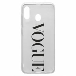 Чехол для Samsung A30 Vogue - PrintSalon