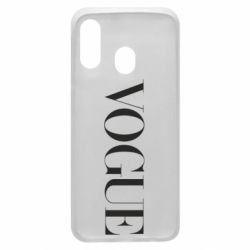 Чехол для Samsung A40 Vogue - PrintSalon