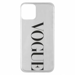 Чехол для iPhone 11 Vogue - PrintSalon