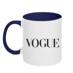 Чашка двокольорова Vogue