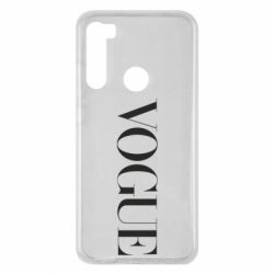 Чехол для Xiaomi Redmi Note 8 Vogue - PrintSalon
