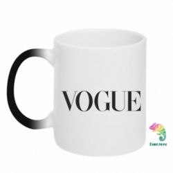Чашка-хамелеон Vogue - PrintSalon
