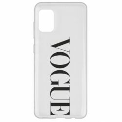 Чехол для Samsung A31 Vogue - PrintSalon