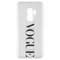 Чехол для Samsung S9+ Vogue - PrintSalon