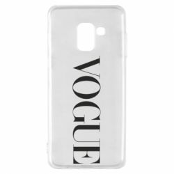 Чехол для Samsung A8 2018 Vogue - PrintSalon