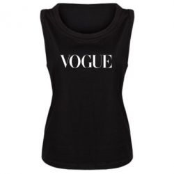 Женская майка Vogue - PrintSalon