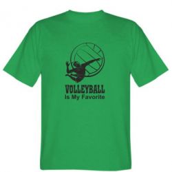 Мужская футболка Stedman Волейбол Is my favorite