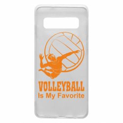 Чохол для Samsung S10 Волейбол Is my favorite