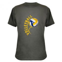 Камуфляжная футболка Волейбол - PrintSalon