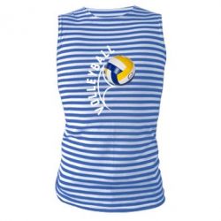 Майка-тельняшка Волейбол - PrintSalon