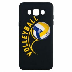 Чехол для Samsung J7 2016 Волейбол - PrintSalon