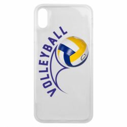 Чехол для iPhone Xs Max Волейбол - PrintSalon