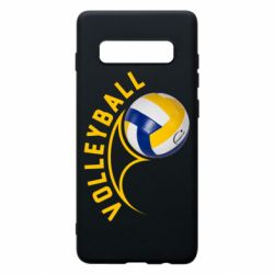 Чехол для Samsung S10+ Волейбол - PrintSalon