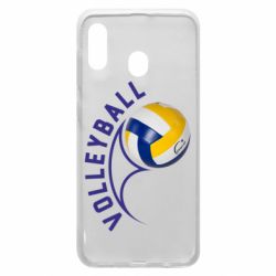 Чехол для Samsung A30 Волейбол - PrintSalon