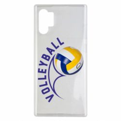 Чехол для Samsung Note 10 Plus Волейбол - PrintSalon