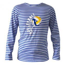 Тельняшка с длинным рукавом Волейбол - PrintSalon