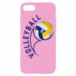 Чехол для iPhone SE 2020 Волейбол - PrintSalon